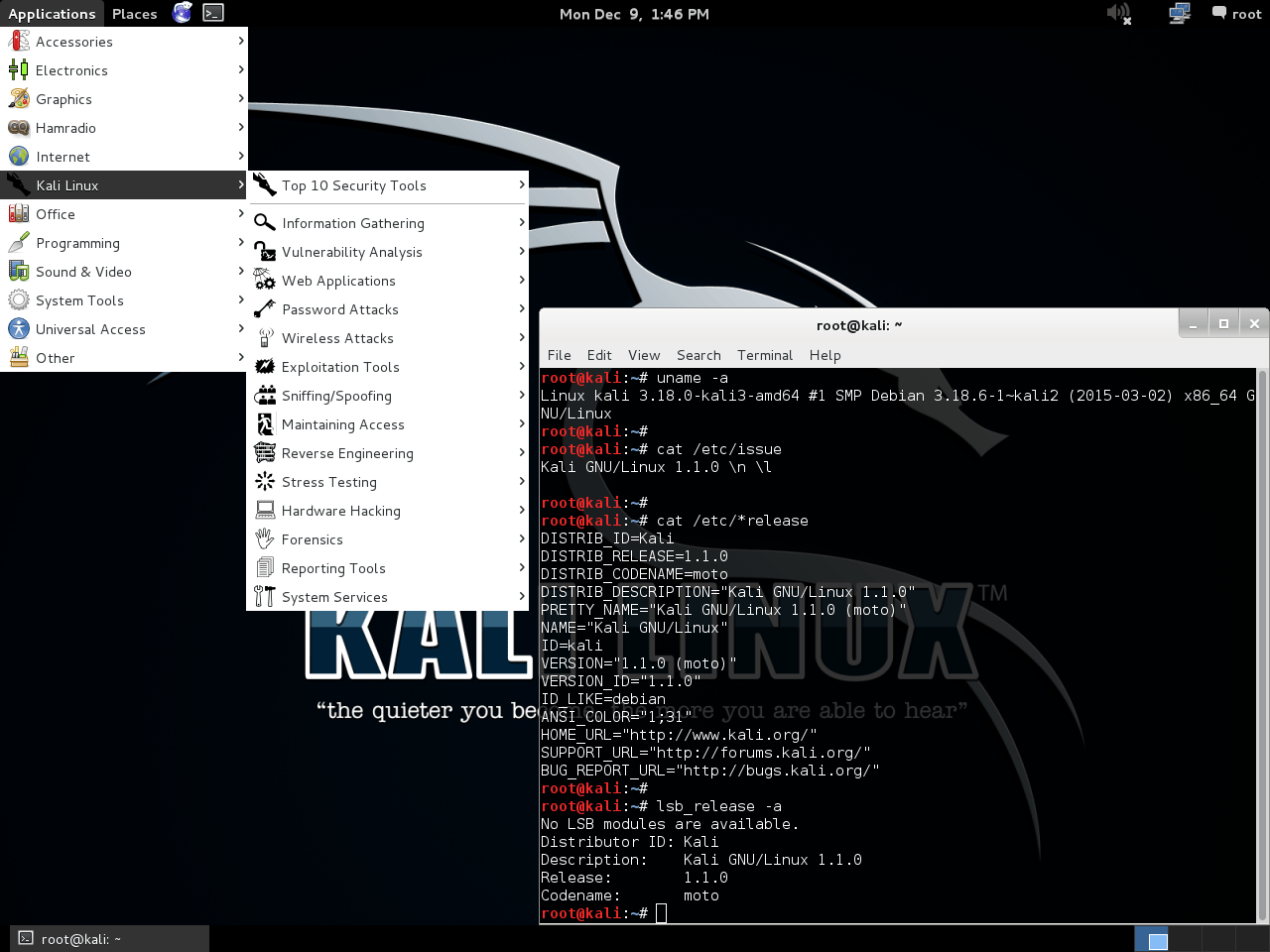 Kali 1.1